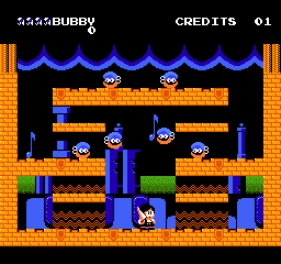 Parasol Stars: Rainbow Island II screenshot 3 for NES